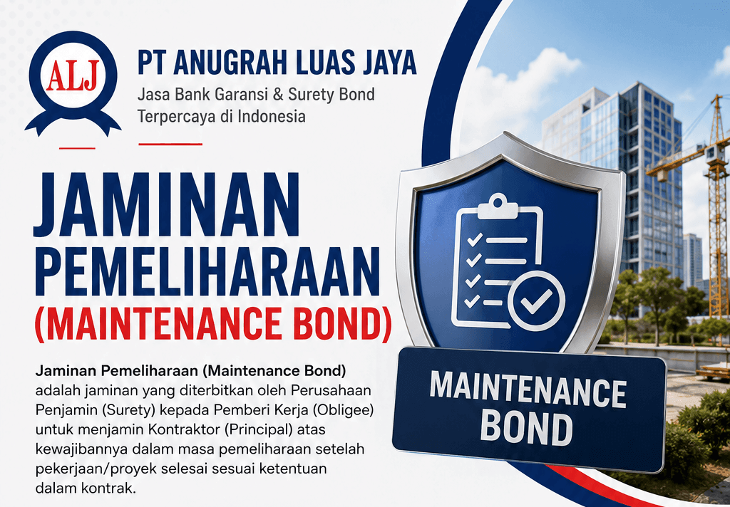Jaminan Pemeliharaan Maintenance Bond
