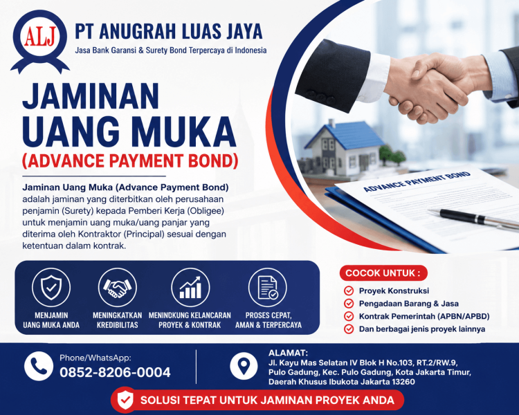 Jaminan Uang Muka Advance Payment Bond